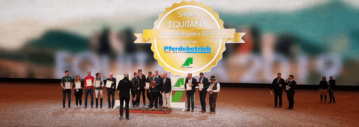 Poda Gjerder vinner EQUITANA Innovation Award 2019! 🏆